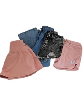Shein Kids Lot 10y Shorts, Jeans, Skirt